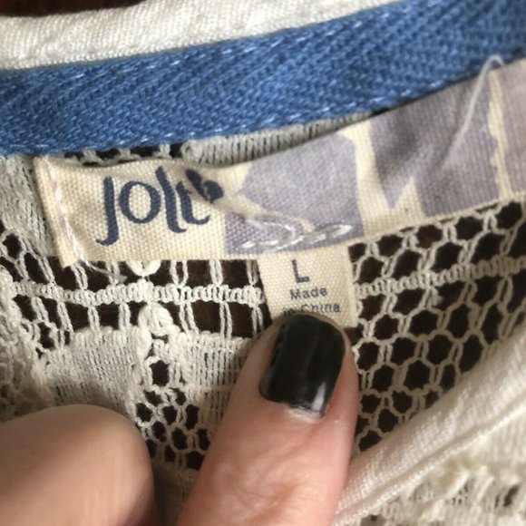 Ladies Jolt Open Shoulder Boho Top - Picture 6 of 7